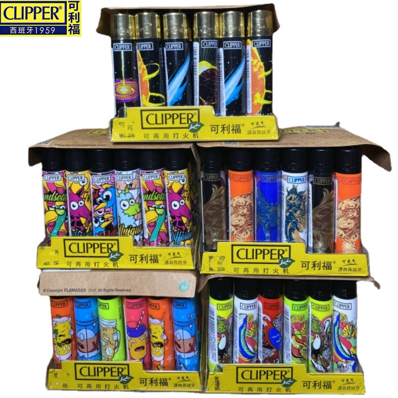 Fire Starting Kit - 24Pcs Clipper Mini Flint Wheel Lighter