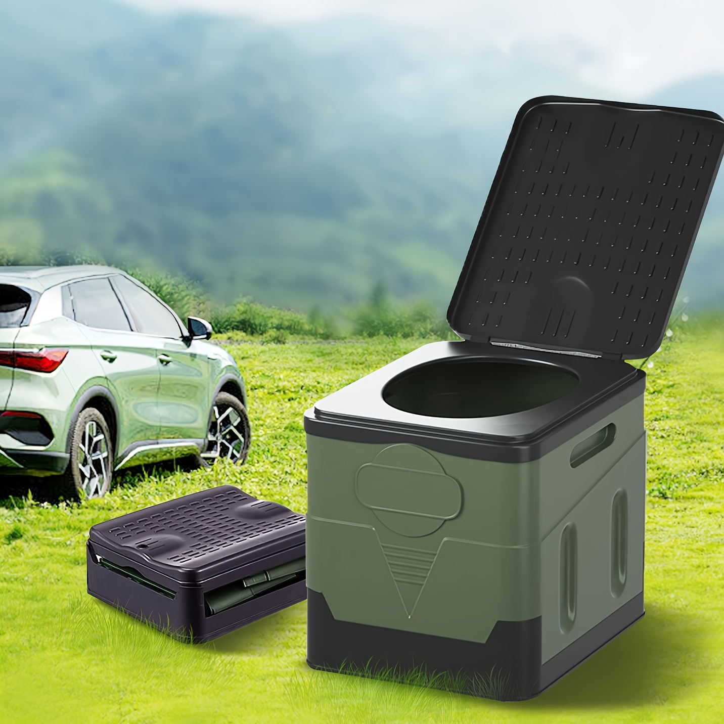 Fire Starting Kit - Portable Camping Toilet Foldable Camping Travel