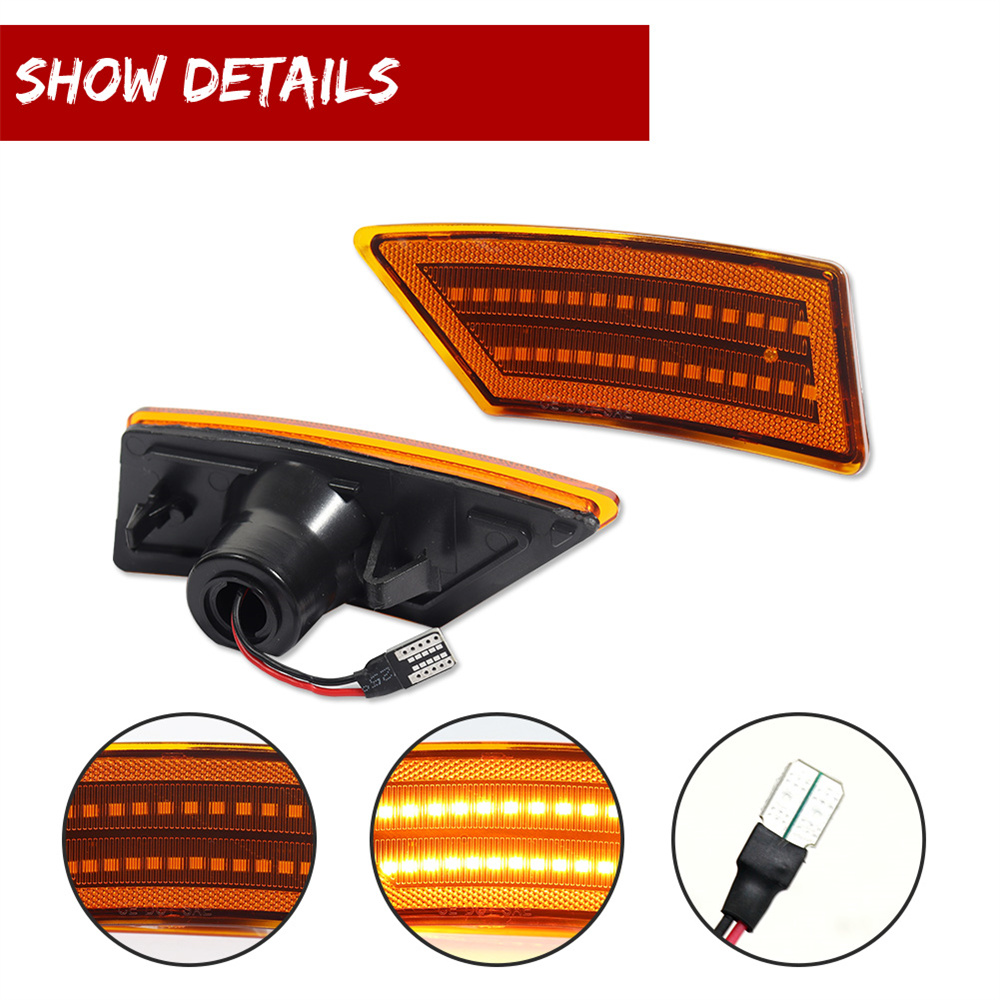 2PCS Car LED Front Side Marker - Signal Flare Kit review and price