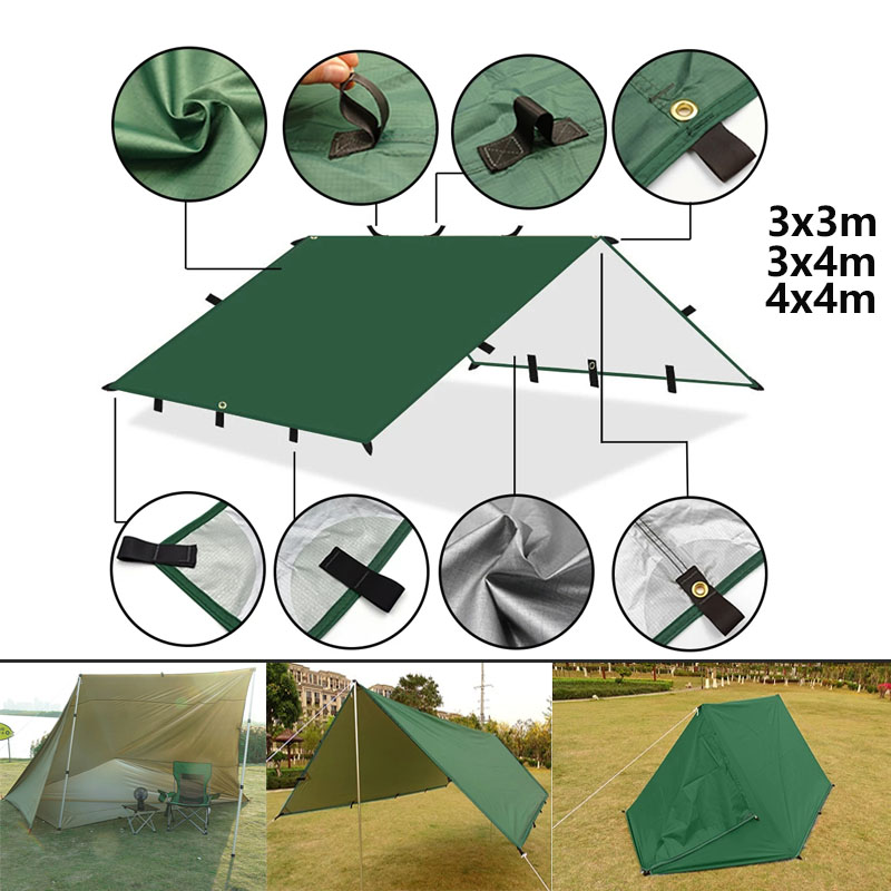 4x4m 4x3m 3x3m 19 Hang Points  - Emergency Mylar Tent review and price