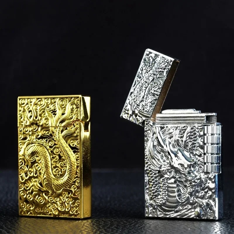 Dragon Gas Lighter Grinding Je - Fire Starting Kit review and price