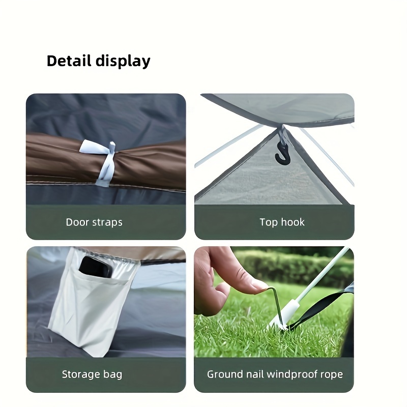 Outdoor Camping Portable Foldi - Emergency Mylar Tent review and price