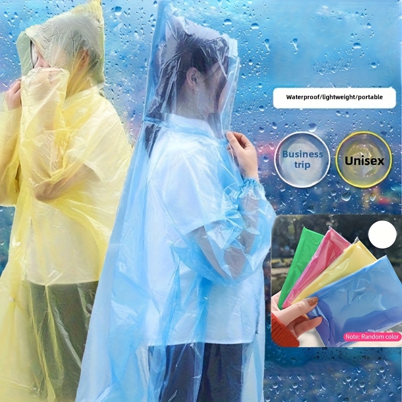 5/10Pcs Disposable Waterproof  - Emergency Poncho Rain review and price