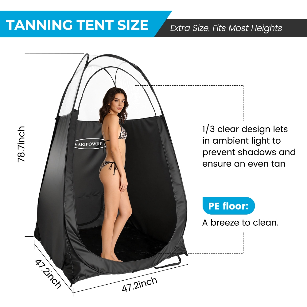 Black Spray Tanning Tent Porta - Emergency Mylar Tent review and price