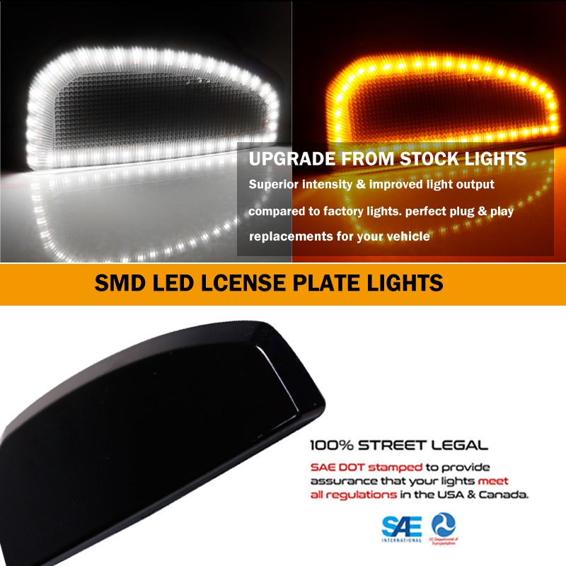 2pcs Switchback LED Side Mirro - Signal Panel Orange review and price