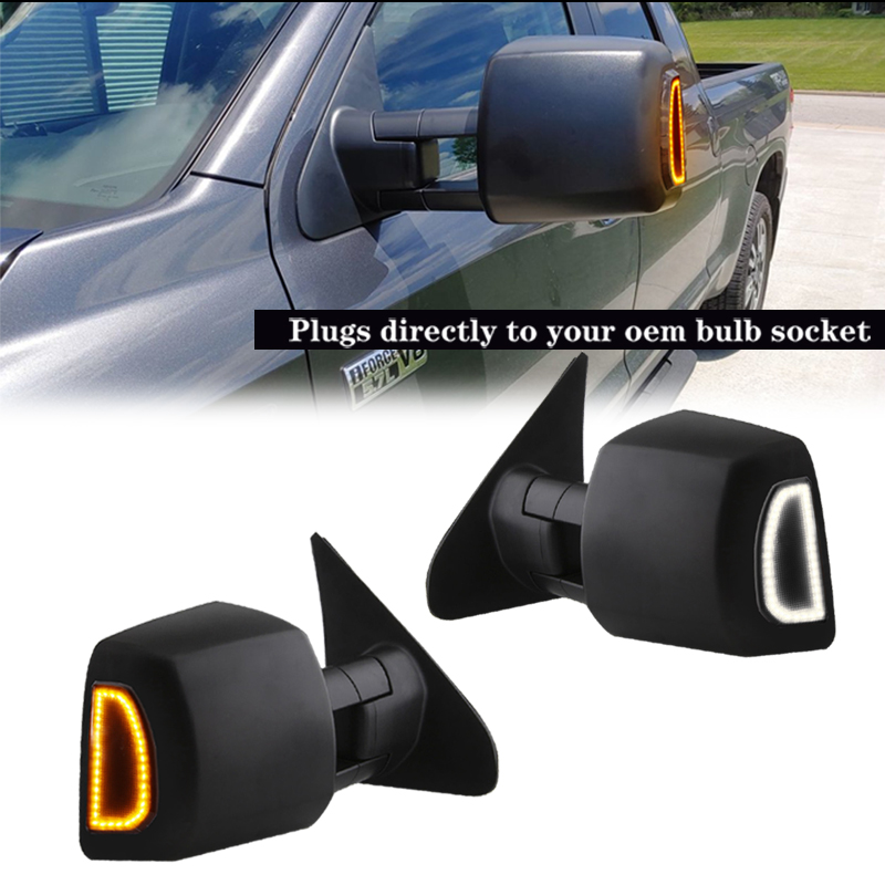 2pcs Switchback LED Side Mirro - Signal Panel Orange review and price