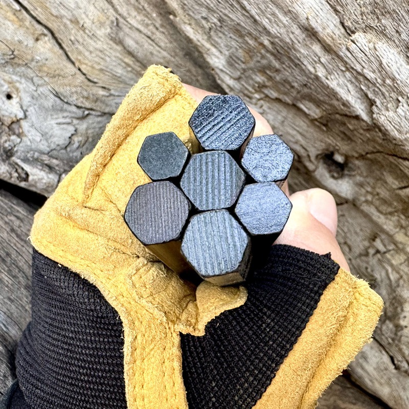 Hand Woven Rope Hexagonal Flin - Fire Starting Kit review and price