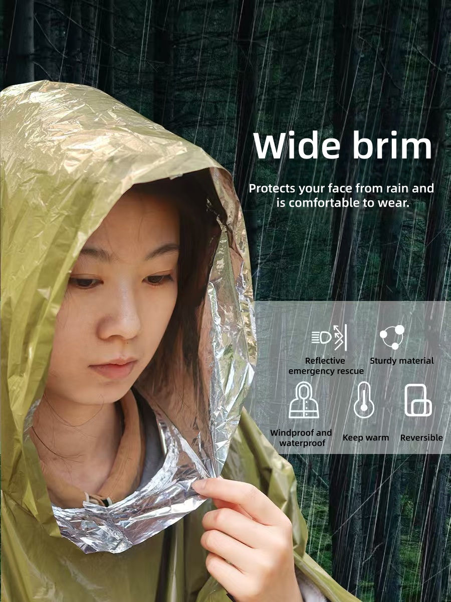 Outdoor Portable Emergency Rai - Survival Blanket Reflective review and price