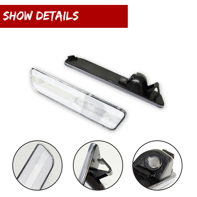 Smoked /Clear Lens Rear Bumper - Signal Flare Kit review and price