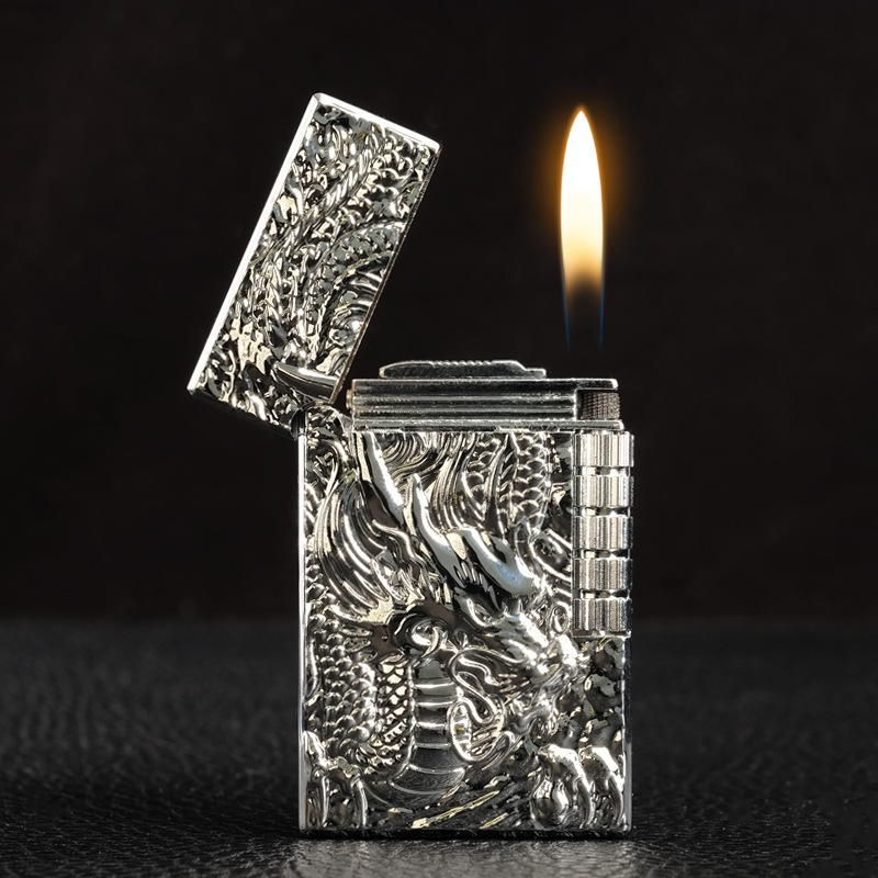 Dragon Gas Lighter Grinding Je - Fire Starting Kit review and price