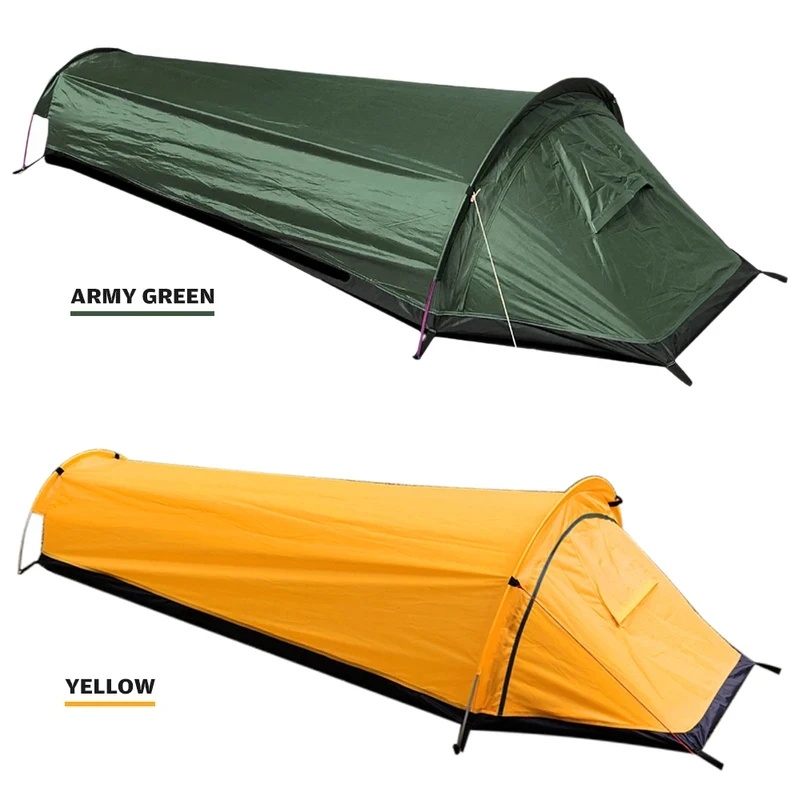 Single-person camping tent Ult - Emergency Mylar Tent review and price
