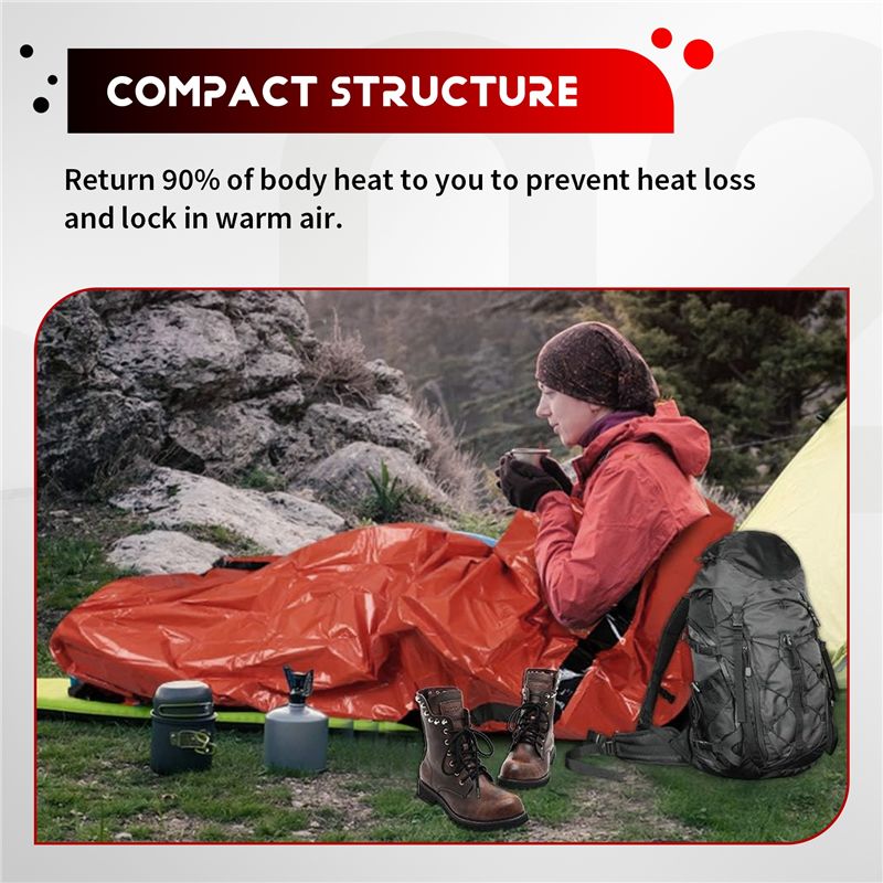 【STOCK】Emergency Sleeping Bag  - Bivy Bag Emergency review and price