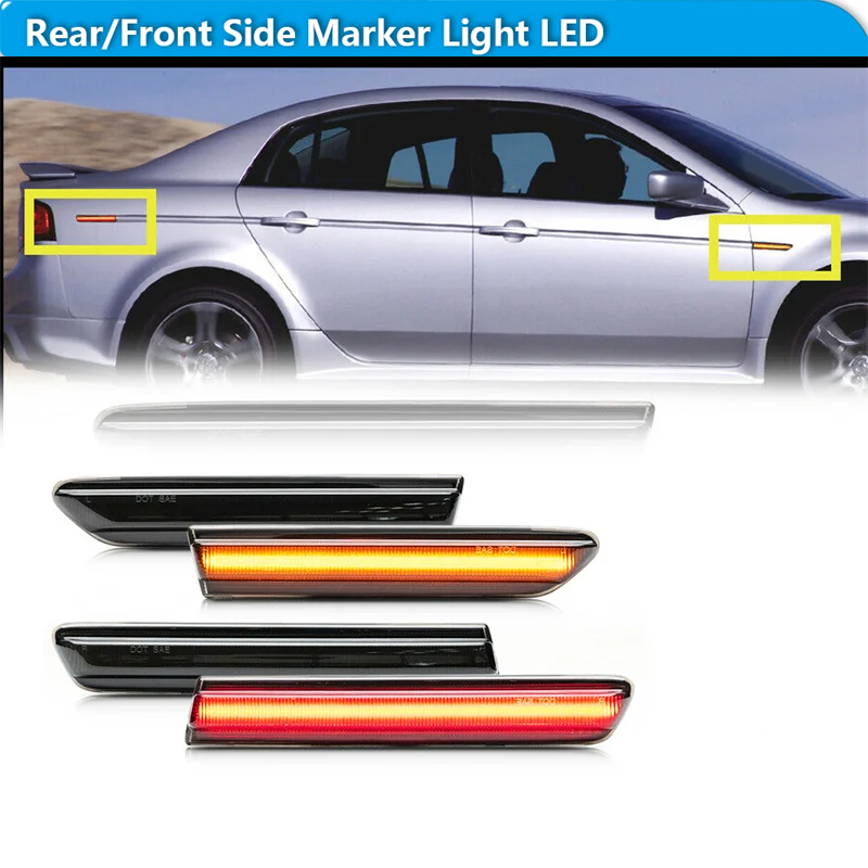 For Acura TL Car LED Front Rea - Signal Flare Kit review and price