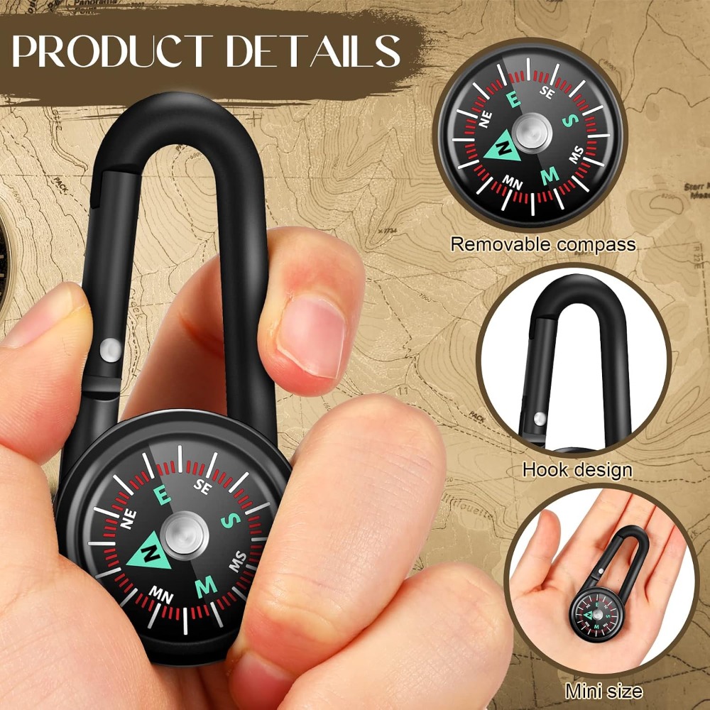 6-50 Pcs Mini Magnetic Compass - Compass Lensatic review and price