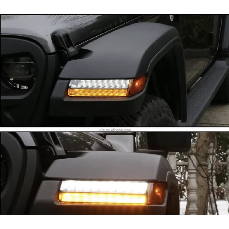 Premium Aluminum JL Style Fron - Signal Flare Kit review and price